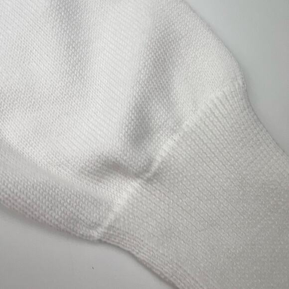 NWT CZ Carolina Zaph White Cardigan Sweater - Picture 4 of 8